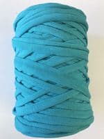 Medium T-Shirt Recycled Jersey Knitting Crochet Rug Yarn Aqua